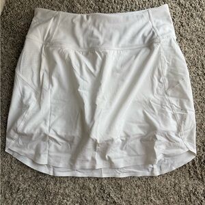 White Athleta Skort